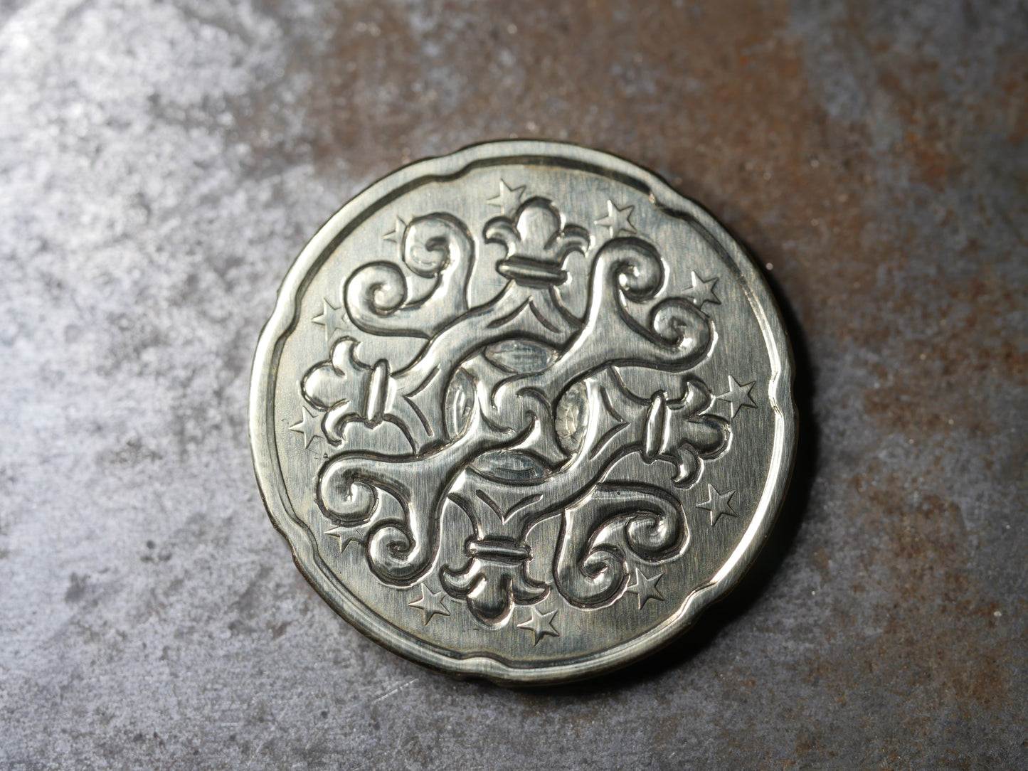 Pièce de 20 cents gravée