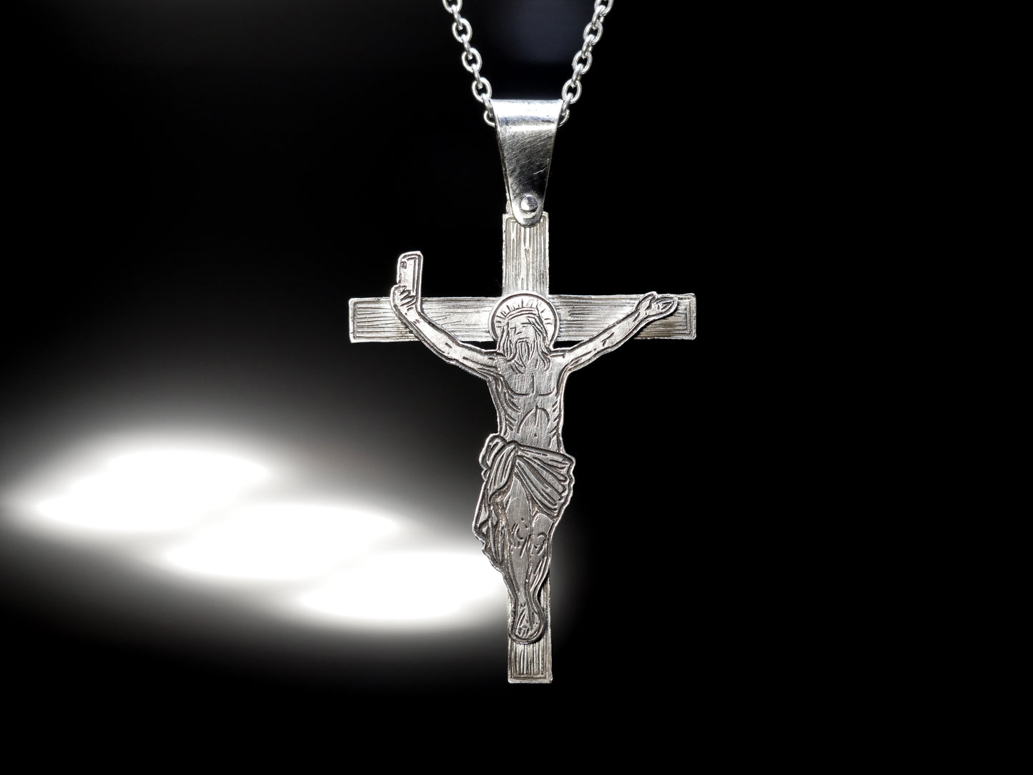 Pendentif Christ selfie