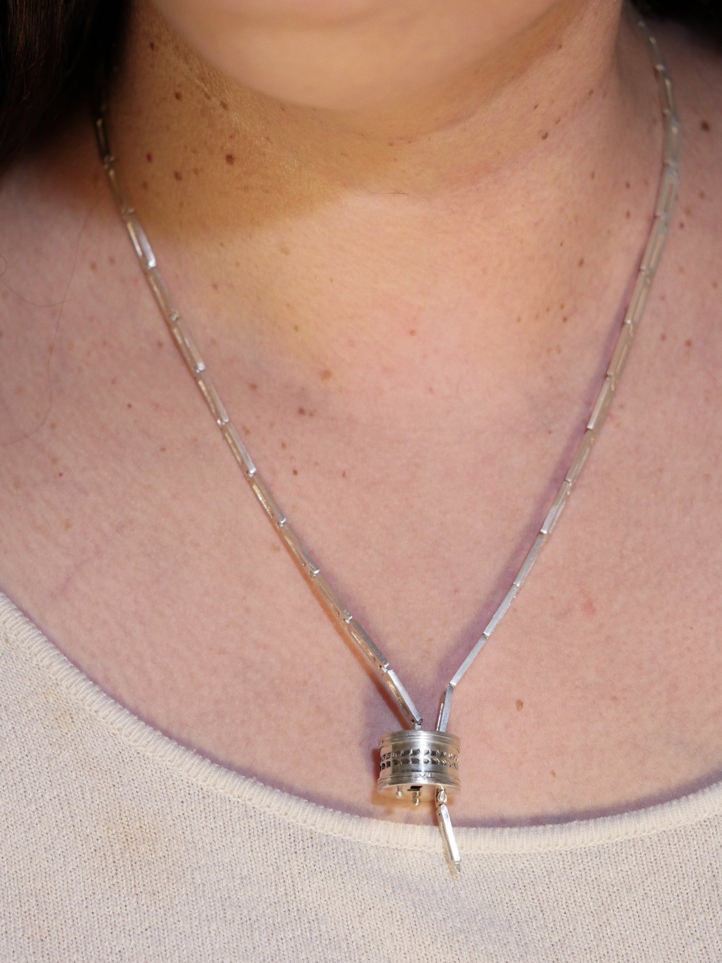 Roman Padlock Necklace