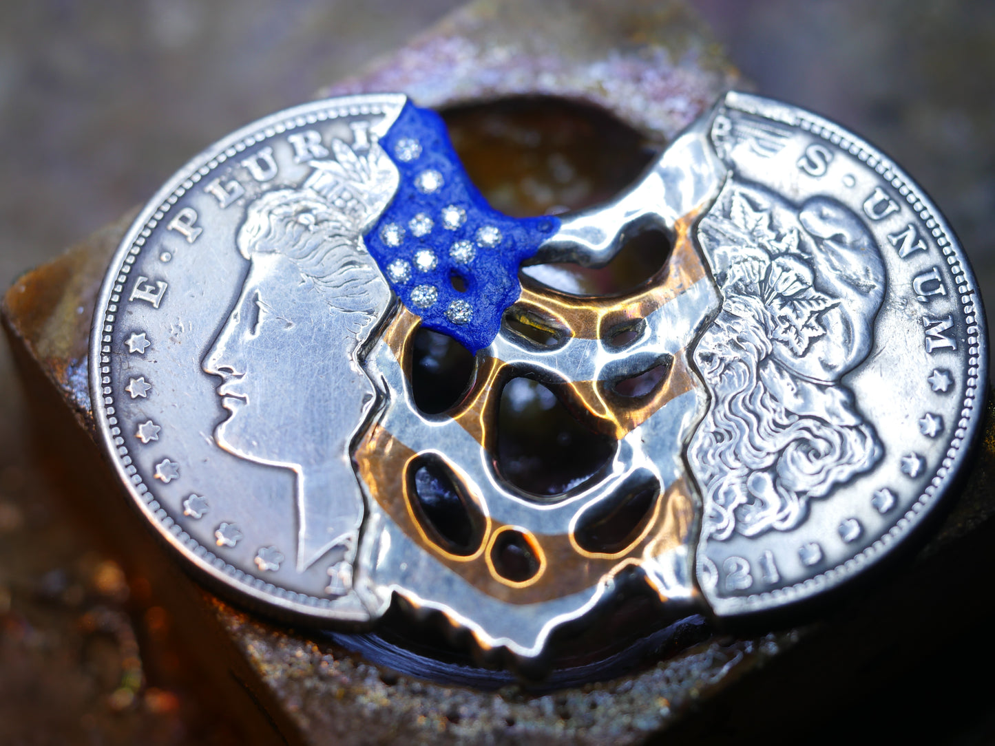 Drapeau américain Dollar Morgan