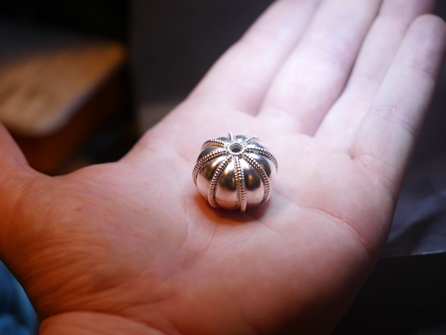 Viking Silver Bead