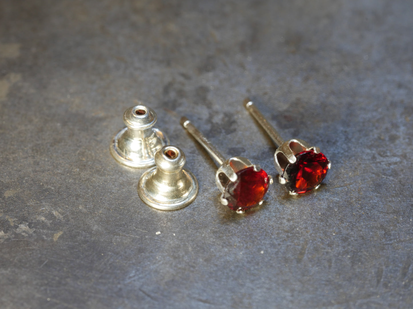 Garnet Earrings