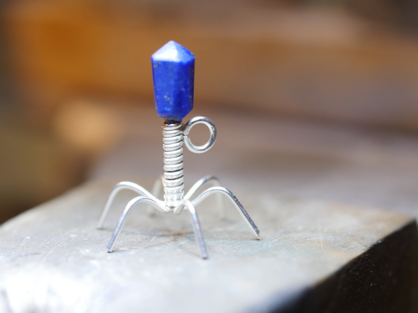 T4 bacteriophage Pendant