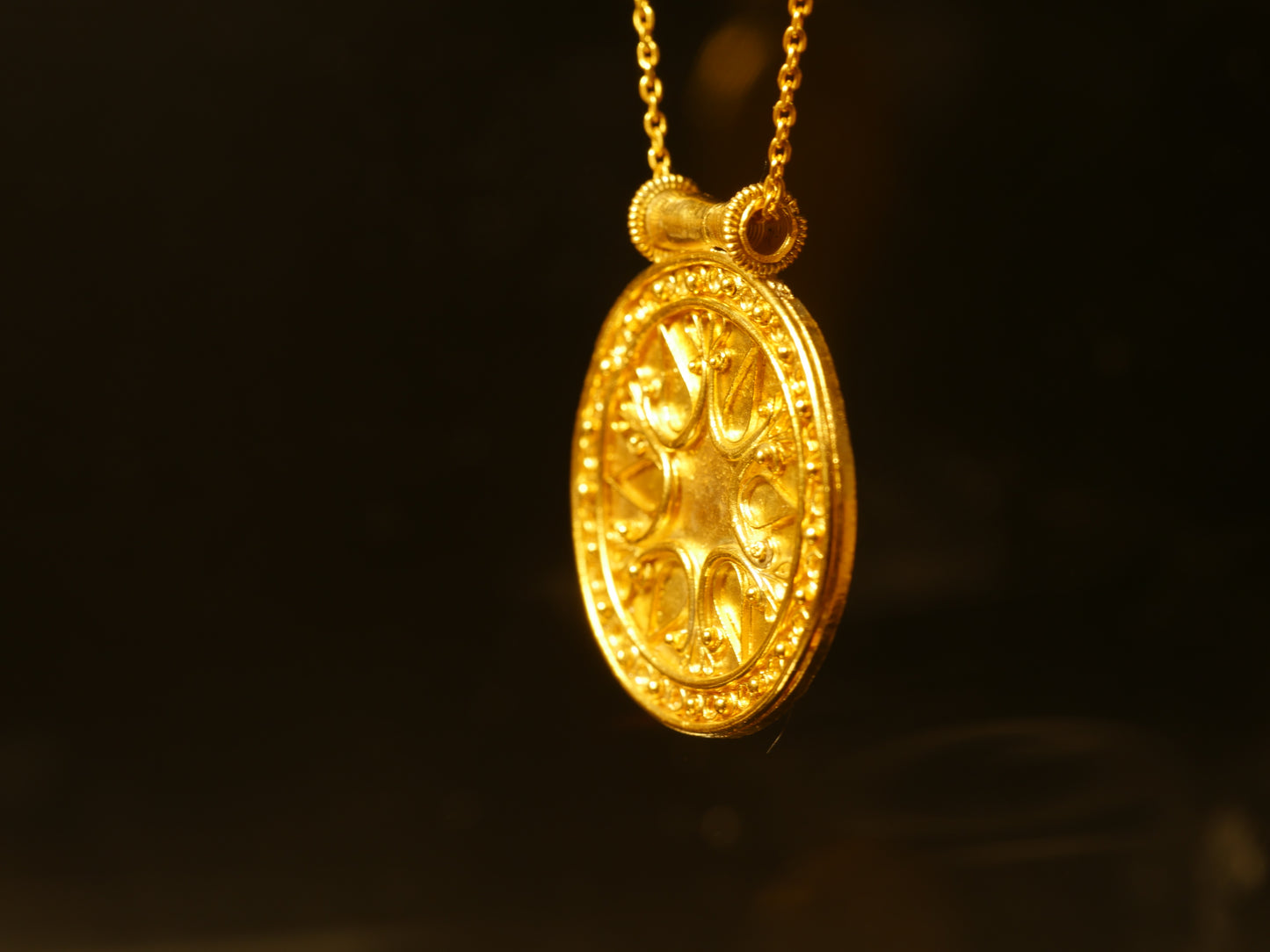 Pendentif plaqué or de Chypre