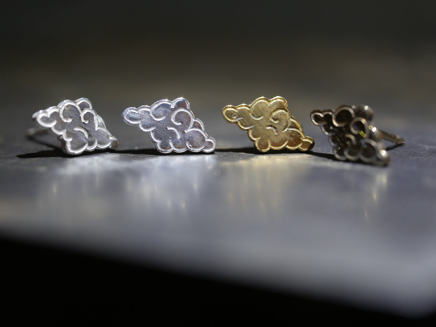 Boucles d'oreilles Nuage