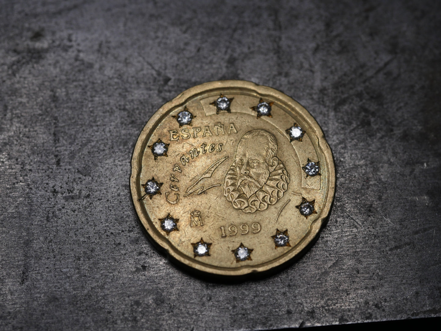 Pièce espagnole de 20 centimes d'euro de 12 CZ