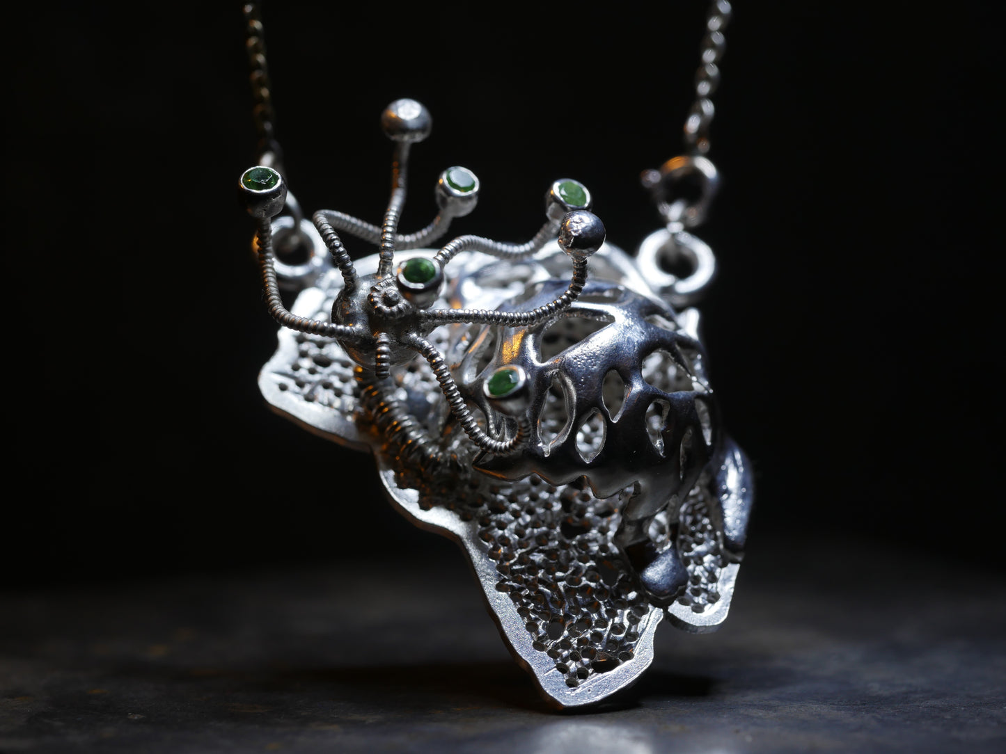 Micro Organism Pendant