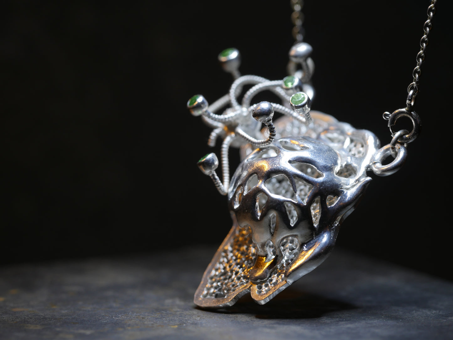 Micro Organism Pendant