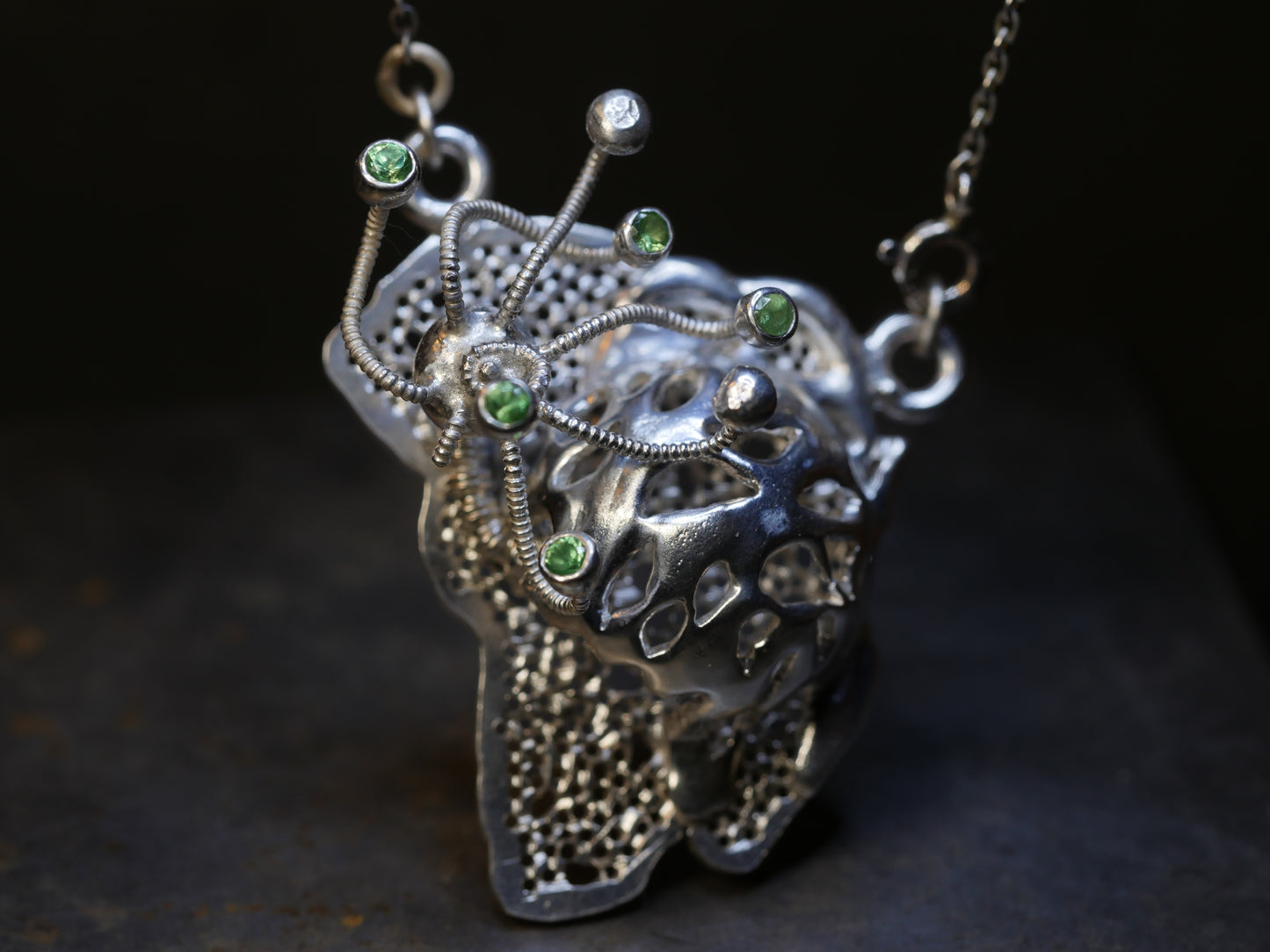 Micro Organism Pendant