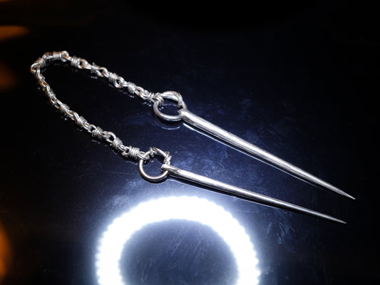 Viking Pins and chain