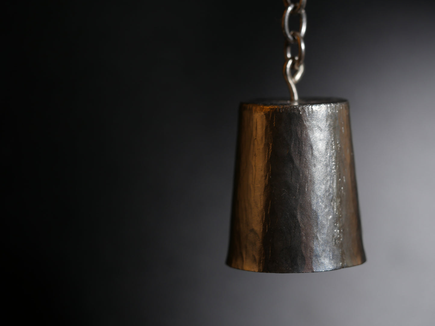 Silver Bell Shotglass Brooch