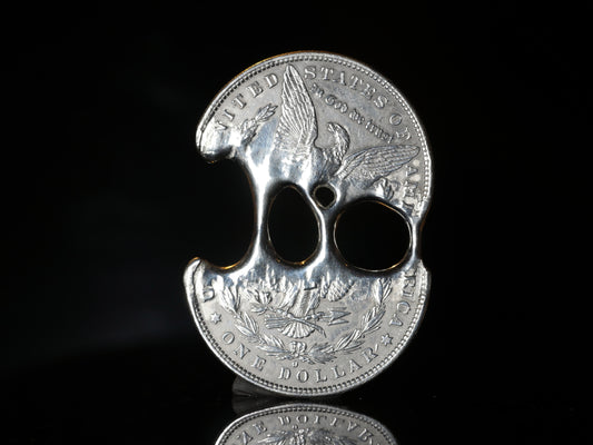 Melting Morgan Dollar