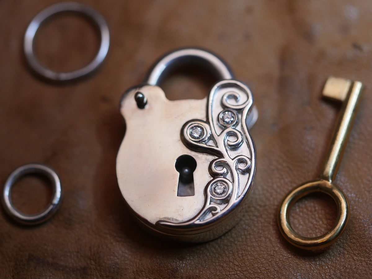 Custom Padlock Pendant and Key ,Final Payment